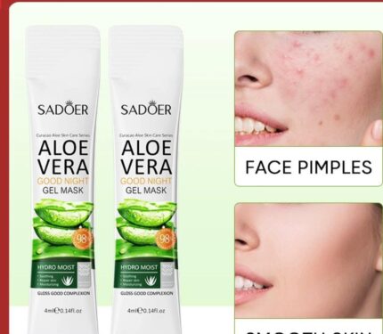 Aloe Vera goodnight gel for pimples