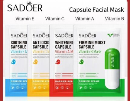 50 mixed facial and eye mask